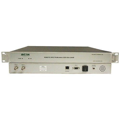 Avcom rsa-2500b remote carrier monitor/remote spectrum analyzer for sale