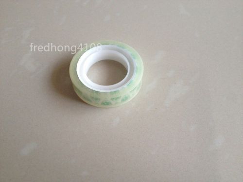 2pc 10mmX12.5m self adhesive tape transparent office tape refill Stationery