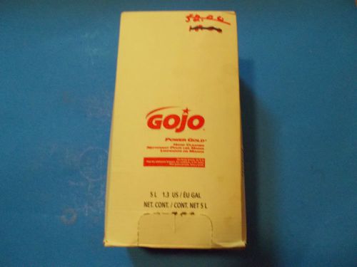 .gojo 7596 1.3 gallon power gold hand cleaner refill for sale