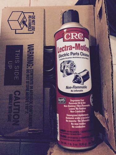LOT OF 2 CRC LECTRA-MOTIVE ELECTRIC PARTS CLEANER HUGE CAN