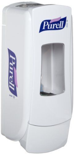 Gojo adx-7 dispenser - white - manual - 23.7 fl oz [700 ml] - white (872006) for sale