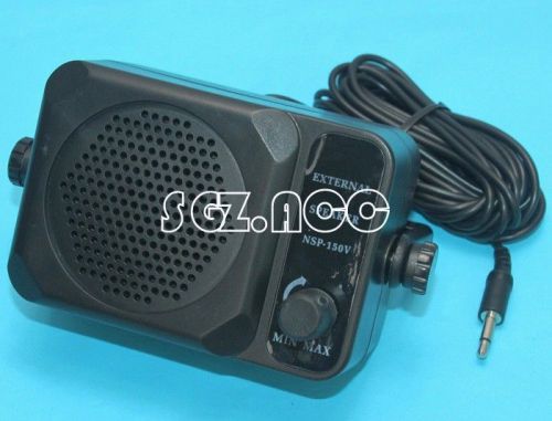 Cb radio new mini external speaker sh2p4 mobile police scanner ham extension for sale