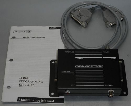 Open bag ge ericsson tq3370 radio interface programmer box quantity available for sale