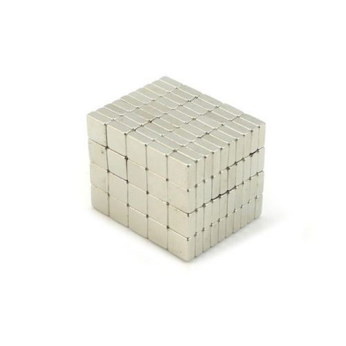 200pcs 4x4x1mm Blocks Neodymium Permanent Super Magnets Rare Earth Craft N35