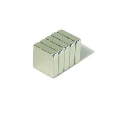 5pcs 3/8&#034; x 3/8&#034; x 1/8&#034; Blocks 10x10x3mm Neodymium Magnets Craft Permanent N35