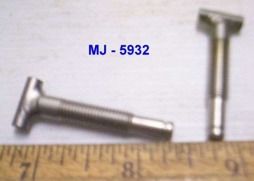 Lot of 2 - raytheon  tee head stainless steel bolts for sale