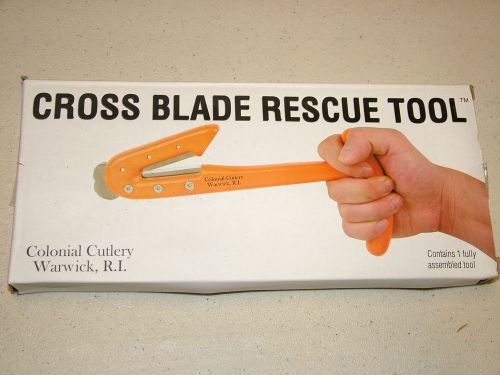 NEW - Colonial Cutlery Cross Blade Rescue Tool  511-00-524-6924