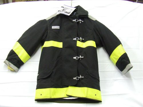 LION FIRE FIGHTER RESCUE TURNOUT GEAR COAT NOMEX ARAMID SML 35 002