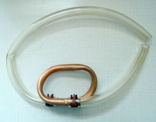 10-1002-47 3/8&#034; COPPER &#034;P&#034; TRAP ASSEMBLY WITH HOSE CLAMP