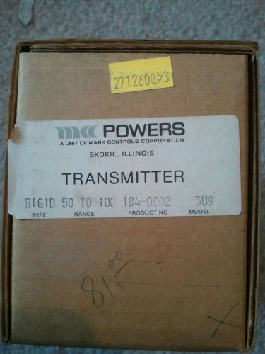 Powers transmitter 184-0002 siemens  rigid 50 to 100 range, new for sale