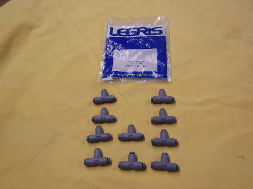 Push-to-connect fittings model legris 3104-54-00 package of 10 tee shape 5/32od for sale
