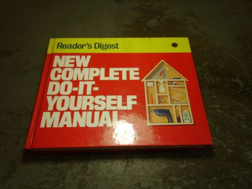 READERS DIGEST NEW COMPLETE DO-IT-YOURSELF MANUAL 1991 HARD BACK #52186