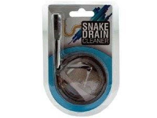 Snake drain cleaner clog buster hair removal drain trap sink bathtub hand auger for sale