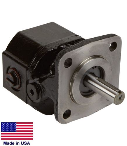 Hydraulic gear pump belt driven - 3 gpm - 4,000 psi -  cw &amp; ccw rotation  .194 for sale