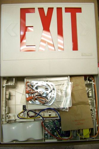 NOS Cooper Lighting Sure-Lite Contractor&#039;s Choice Exit Sign #CCX7070RWHSD
