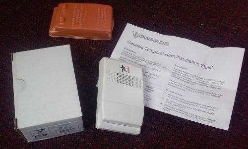 EST Edwards Genesis Temporal Horn Model # G1-HD White Color Fire Alarm WORLDSHIP