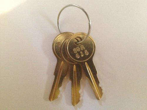 3 Liberty safe day lock keys--dial key key Code No. SGR615