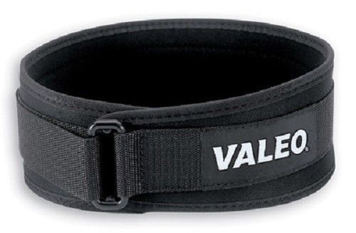 Valeo Large Black 6&#034; VLP Performance Low Profile Back Support Belt