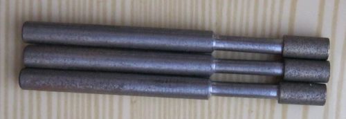 Diamond cylindrical grinding head 3-6-40-3 mm 125/100 micr. 3 pcs.