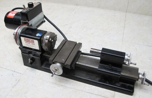 sherline lathe 4000 / variable speed with 3 jaw chuck / Hobby Lathe, CNC Capable