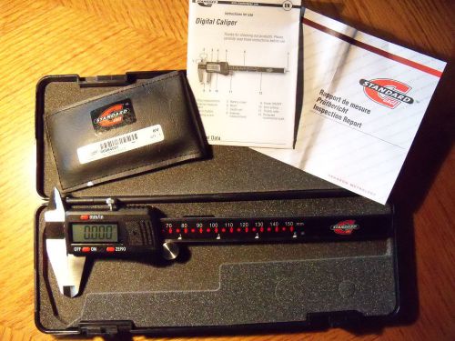 Standard gage 00534020p digital caliper stainless steel battery powered +/-.001 for sale