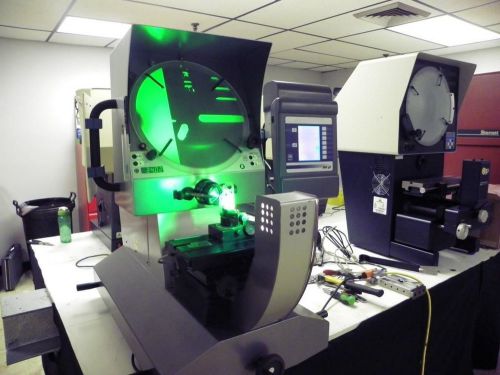 14&#034; tesa-scope 355h bench top optical comparator / profile projector for sale