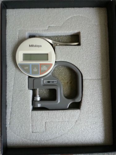 Mitutoyo 0-.5&#034; .47&#034; thickness gage 547-500 (543-611b) for sale
