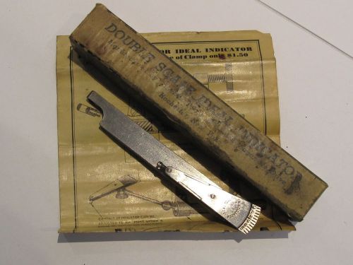 Vintage Double Scale Ideal Indicator by Ideal Tools Original Box &amp; Paper