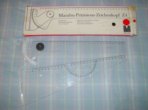 Marabu prazisions-zeichenkopf high precision protractor head z4 measurement tool for sale