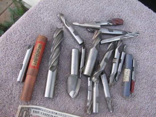18 end mills mill none carbide largest 1&#034;    tool tools