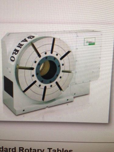 Ganro dr-202r 4th axis rotary table set up on fanuc 0im with motor, drive,cables for sale