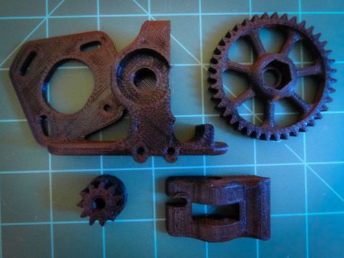 3D Printer &#034;Eckstruder&#034; Extruder Kit - Reprap - Prusa Mendel - Wade&#039;s and Greg&#039;s