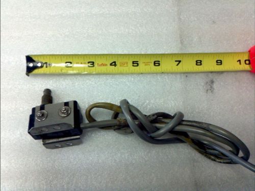 Electrovert omniflo movable rail limit switch w/mounts for sale