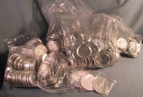 300 full button sets 900 separate parts 3&#034; 75mm pinback circle buttons free ship for sale