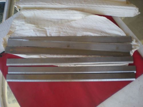 jointer blades 18&#034; woodworkers tool works hi speed steel 2 sets of 3
