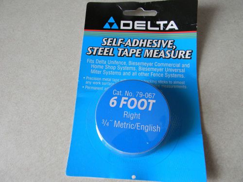 Delta/Biesemeyer 79-067 6&#039; RH tape 3/4&#034; M/English markings
