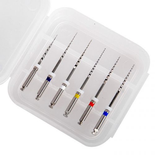 6pcs mixed file needle tip bur drill for dental endo motor endodontics