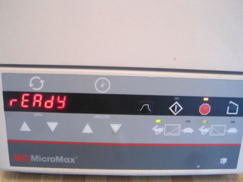 IEC Micromax Centrifuge w Rotor