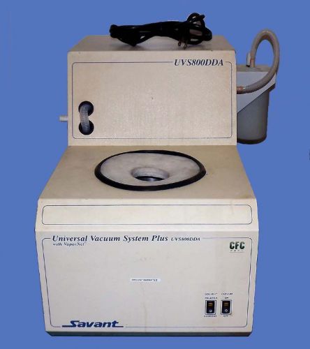 Savant uvs800dda universal vacuum system plus &amp; vapornet vapor trap / warranty for sale