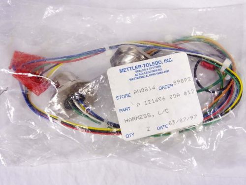 Lot of 2 mettler toledo scale l/c harness a121656-a 121656 00a new for sale