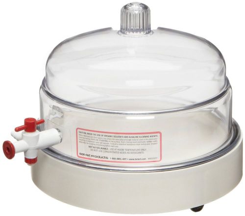 Bel-Art 420430000 Vacuum Chamber Jar with ABS Plate, 7-7/8 x 4-3/8-Inch, Clea...
