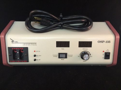 Owl Scientific Plastics Power Supply OSP-135