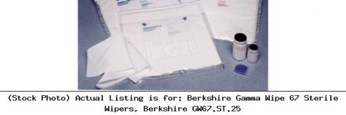Berkshire gamma wipe 67 sterile wipers, berkshire gw67.st.25 for sale