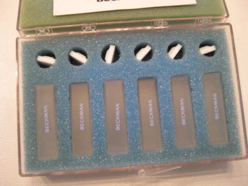 Optical Glass Cuvettes Set of Six, 10mm - Beckman-Coulter