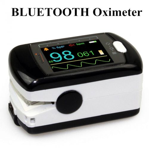 Sleep study monitor fingertip pulse oximeter spo2 pr+ software+ alarm+ bluetooth for sale