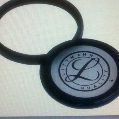 Littmann Tunable Diaphragm and Rim #36554  (For Master Cardiology) - Black Rim