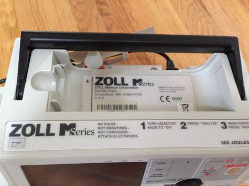 Zoll M Series 360 Joules Max working sold as is