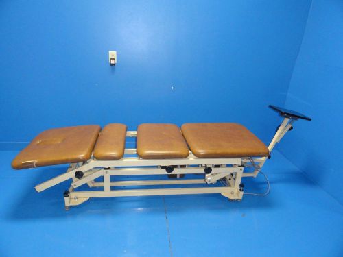 CHATTANOOGA TRITON TRE-24 TRACTION -TRAETMENT TABLE W/ SUNDERS CERVICAL TRACTION