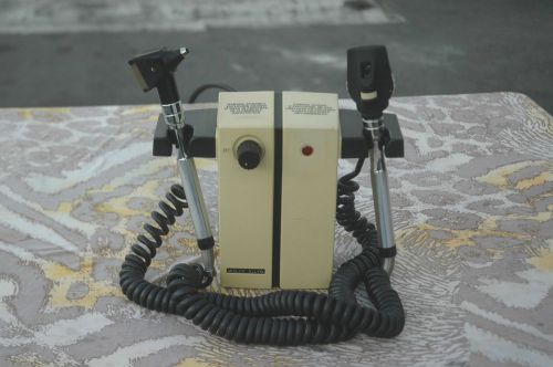Welch allyn transformer &amp; heads ophthalmoscope othoscope 74710, tested works for sale
