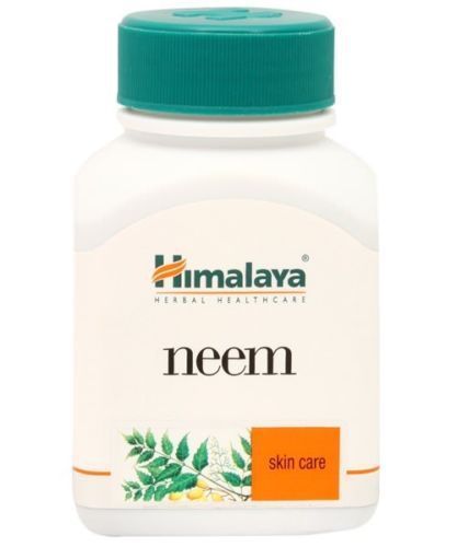 Himalaya Herbals neem 60 Caps x 2 pack (Azadirachta indica) for skin disorders